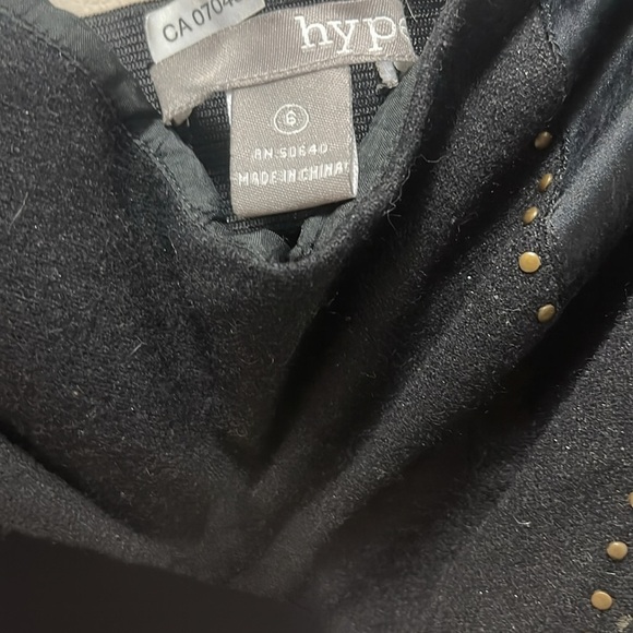 Hype Black Strapless Sheath Dress Cocktail - Picture 3 of 5